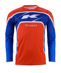 Kenny Racing Bluza cross TRACK PATRIOT 24 kolor czerwony,niebieski,biały