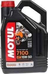 Olej silnikowy Motul 7100 15W50 4T Synthetic 4L