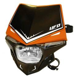 Homologowana Lampa UFO Stealth z Kierunkami LED kolor pomarańczowy