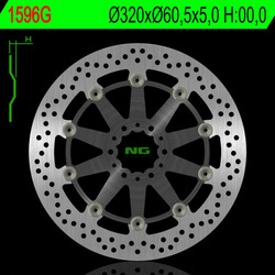 NG Tarcza hamulcowa przód KTM DUKE 390 / ABS 17 / RC 250 / 390 / ABS 17