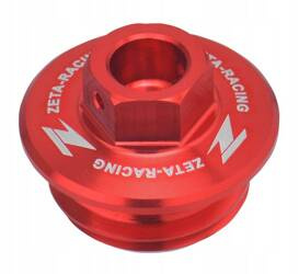 Aluminiowy korek wlewu oleju KTM EXC / EXC-F / SX / SX-F / XC / XC-F ZETA kolor czerwony