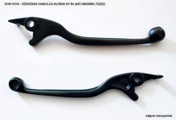 Nachman Dźwignia hamulca KAWASAKI KLR600 '87-'94 (MC-08006BK /72202)