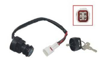 Comutator de aprindere Yamaha YFM 80 BADGER 95-01 / YFM 80 GRIZZLY 05-08 / YFM 80R RAPTOR 02-08 / YFB 250 94-00 / YFM 350 BIG BEAR/MOTO 4/WOLVERINE/WARRIOR 95-01 / YFM 400 KODAK 93-01 / YFM 660 GRIZZLY 98-01 BRONCO