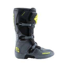 Kenny Racing buty na crossa model Track kolor szary/żółty fluo