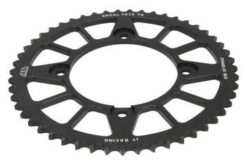 JT Zębatka tylna aluminiowa [51 zębów] KAWASAKI KX 80/85 86-20 kolor czarny