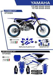 UFO Komplet plastików + okleina YAMAHA YZ 125/250 22