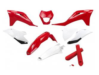 Komplet Plastików UFO Gas Gas EC / EC-F 250 / 300 / 350 '21-'23 kolor biały