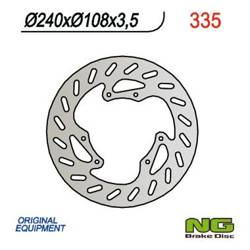 NG Tarcza hamulcowa przód DERBI 50 SENDA R/R-RACER/X-TREME/X-RACE 00-09