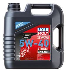 LIQUI MOLY Olej silnikowy MOTORBIKE 4T SYNTH RACE 5w40 4 L