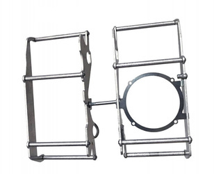 Lekkie aluminiowe osłony chłodnic z mocowaniem wentylatora KTM EXC / EXC-F / SX / SX-F Husqvarna TE / TC / FC / FE  Gas Gas MC / EC '20-'23