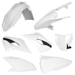 Komplet plastików Husqvarna TC / FC '14-'15 Polisport biały