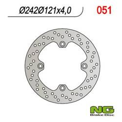 NG Tarcza hamulcowa przód SUZUKI DR 600 85-89