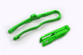UFO Complete Slide + Chain Guide Kawasaki KXF 250 '21, KXF 450 '19-21,