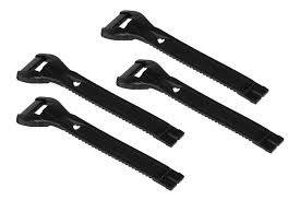 Komplet pasków do butów Gaerne SG-22 krótkie kolor czarny