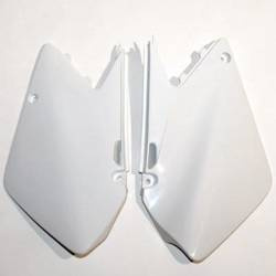Boczki Tylne UFO do Suzuki RM 125 / 250 '03-'05 kolor biały