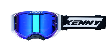 Kenny Racing gogle model Ventury Red/Yellow kolor żółty fluo/czerwony szyba czerwone lustro