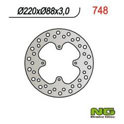 NG Tarcza hamulcowa przód HONDA CR 80 86-95