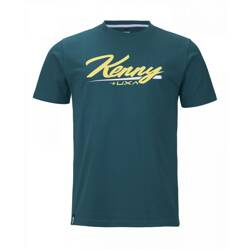 Kenny Racing Koszulka T-Shirt DIRT PETROL kolor niebieski,żółty