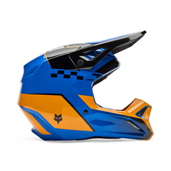 Kask cross Fox V1 Collect  niebieski