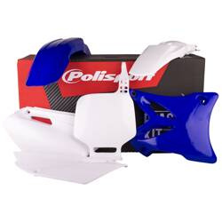 Komplet plastików Yamaha YZ 85 '02-'14 Polisport niebieski,biały