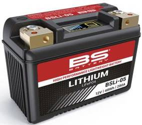 Akumulator Litowo-Jonowy BS BSLI-05 Zamiennik YTZ10S,YT12B-4,YT14B-4,YT12B-BS,YTX14AH-BS,YT14B-BS)  48Wh,4Ah  280A
