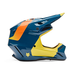 Kask cross Fox V3 Tine  niebieski