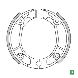 Szczęki hamulcowe Honda C 90 82-03 / CR 80R 80-85 / CRF 150F 03-17 / CT 110 80-09 / CT 125 76-85 / MTX 125/200 83-86 / TL 200 76-79 / XL 125 78-82 / XL 185 80-82 / XL 125R 84- / XL 250R 84-87 / XL 350R 83-84 / XR 125L Newfren