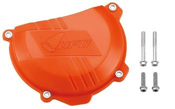UFO Osłona pokrywy sprzęgła KTM SXF 250 '13-'15, SXF 350 '11-'15, EXC 250 '13-'15, EXC 350 '12-'15, kolor pomarańczowy