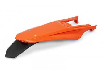 Błotnik tył UFO dla KTM EXC 150/250/300 '24, EXC-F 250/350/450/500 '24 kolor pomarańczowy