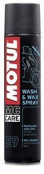 Środek do czyszczenia i konserwacji z woskiem Motul E9 WASH WAX SPRAY 400ML