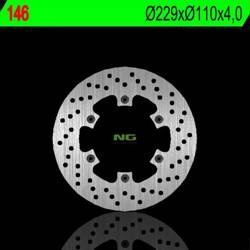 NG Brake disc rear CAGIVA MITO 125 90-10 / RAPTOR PLANET / SUPERCITY 125