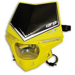UFO Lampa Stealth Homologowana z Kierunkami LED kolor żółty