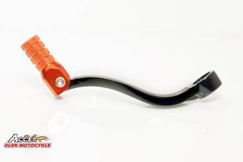 Accel Dźwignia Zmiany Biegów Aluminiowa Czarna/Pomarańczowa KTM SX 85 [18-23]/SX 125/150 [16-23]/EXCF/SXF 450 [16-22]/EXC500 [17-23]/Gas Gas MC 85/125 [21-23] MC 450F [21-23]/Husqvarna TC 85/125 [16-23]/FC/FE 450 [16-22]