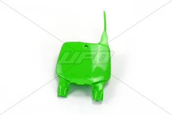 Plastron UFO / Pole Numerowe Przód Kawasaki KX 125 / 250 / 500 '96-'02 w Kolorze Zielonym