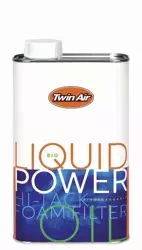 TWIN AIR Olej do nasączania filtra powietrza BIO LIQUID POWER 1L