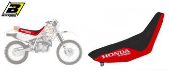 Blackbird POKROWIEC/POSZYCIE NA SIEDZENIE HONDA XR 600R '88-'99, KOLOR CZERWONY+CZARNY, NAPIS HONDA