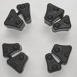 Tourmax Komplet gum zbieraka Honda CBR 600F 87-90, VT600C 88-98