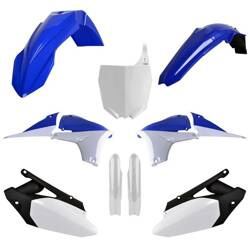 Pełny komplet plastików Yamaha YZ 450F '10-'13 Polisport niebiesko,biały