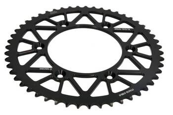 JT Zębatka tylna aluminiowa [51 zębów] HONDA CR/CRF 83-20 kolor czarny