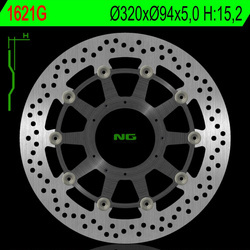 NG Tarcza hamulcowa przód HONDA CBR 1000RR 09-16