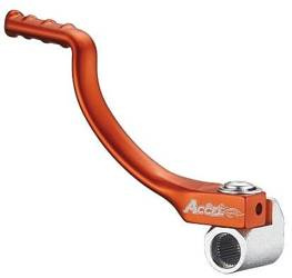 Accel Pomarańczowa Dźwignia Startera/Kopka Aluminiowa dla KTM SX50 '09-'16