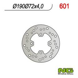 NG Brake disc rear HONDA 50 X8R-S/X 98-04