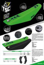 BLACKBIRD Poszycie siedzenia Kawasaki KXF 250 13-20 , 450 12-18