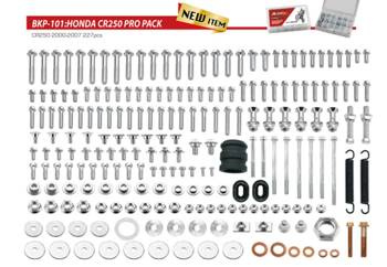 Accel / Komplet śrub / Honda CR 250 '00-'07 / Kolor czarny