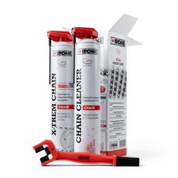 Road Chain Care Ipone Zestaw do czyszczenia i smarowania łańcucha (2x750ml) + szczotka (Careline)
