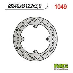 NG Brake disc rear SUZUKI RMZ 450 05-20 / HONDA CR 125 98-99 / CR 250 97-01 / RMZ 250 07-20