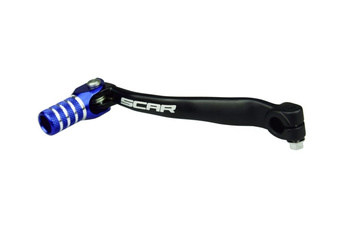 SCAR Dźwignia zmiany biegów Yamaha YZ 65 '18-'25, YZ 85 '99-'25 kolor czarny/niebieski
