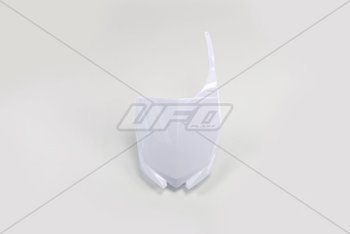 Plastron / Pole Numerowe Przód UFO dla Yamaha YZ 125 / 250 '15-'18 / YZF 250 '10-'18 / YZF 450 '10-'17 kolor biały