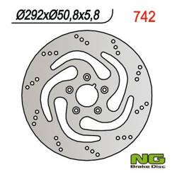 NG Brake disc rear HARLEY-DAVIDSON 883/1340 84-98