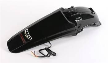 Błotnik Tył UFO z Lampką dla Honda CRF 450X '05-'09, kolor czarny